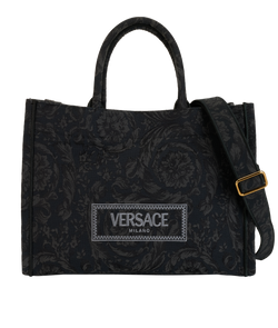 Shopping Bag, Canvas, Black, NFC, DB/S, 3*